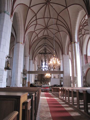 St. Marien-Kirche, Innenansicht
