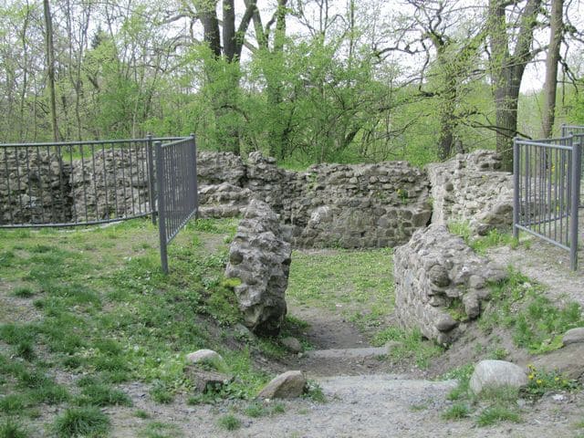Burgreste auf dem Schlossberg