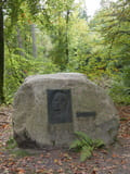 Gedenkstein an den Forstmeister Alfred Dengler