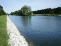 Gabelung Oder-Havel-Kanal und Seitenarm zum Oberhafen Schleusentreppenanlage