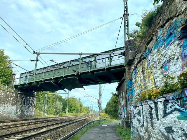 Brücke der alten Städtebahn<BR />Foto von Ulrich Gießmann