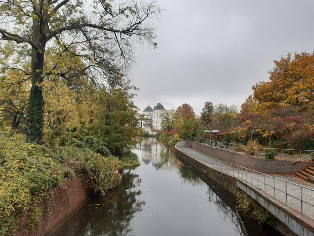 Ausblick am Steintorturm auf die Brandenburger Stadthavel