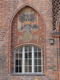 Altstädtisches Rathaus, Verzierung am hinteren Portal