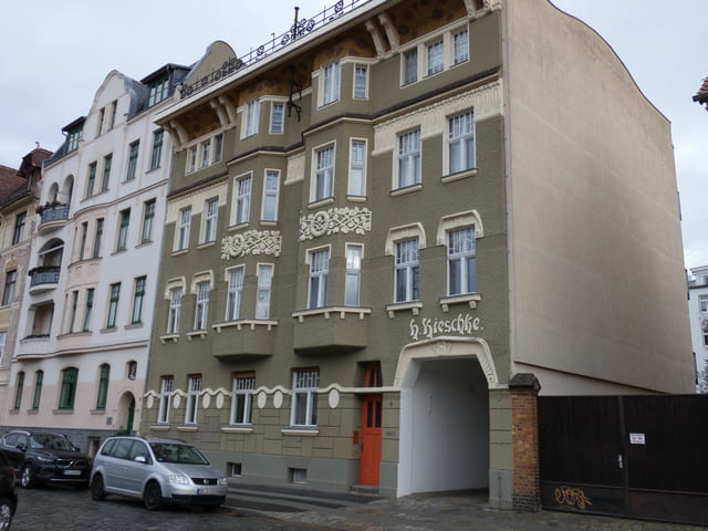 Jugendstil-Haus in der Wernerstraße