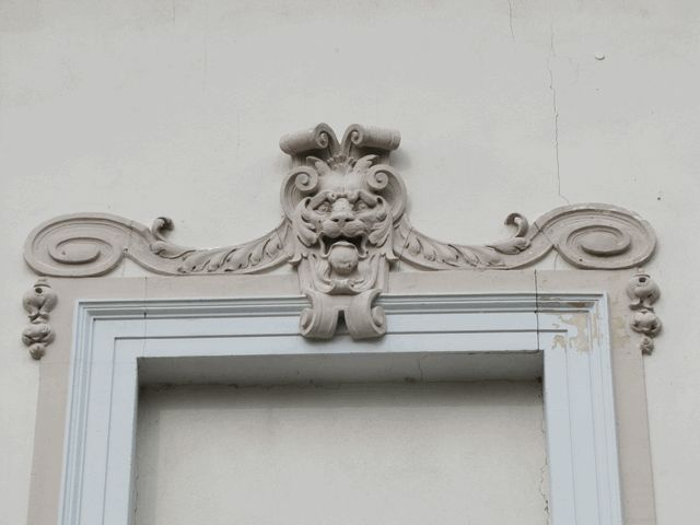Schloss Uebigau, Detail