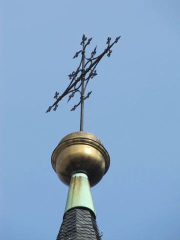 Friedenskirche, Kirchturmspitze