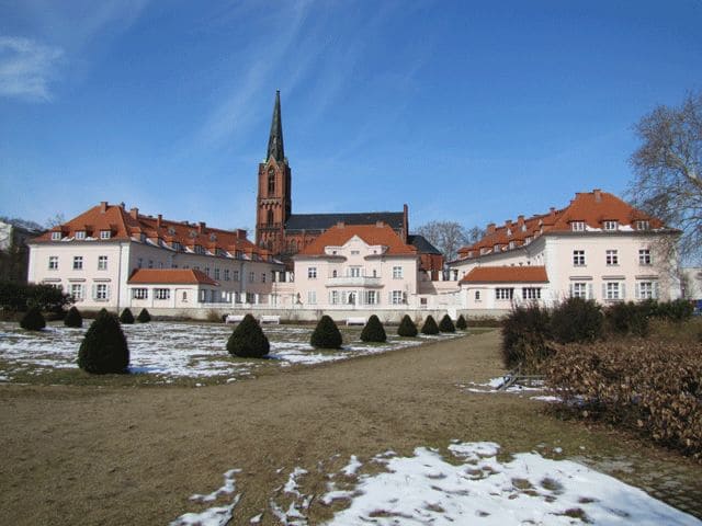 Gertraudenplatz mit Kirche St. Gertraud