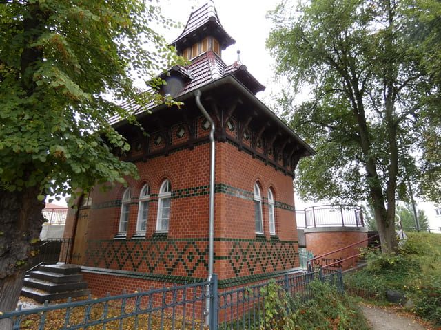 Schleusenwärterhaus an der Stadtschleuse