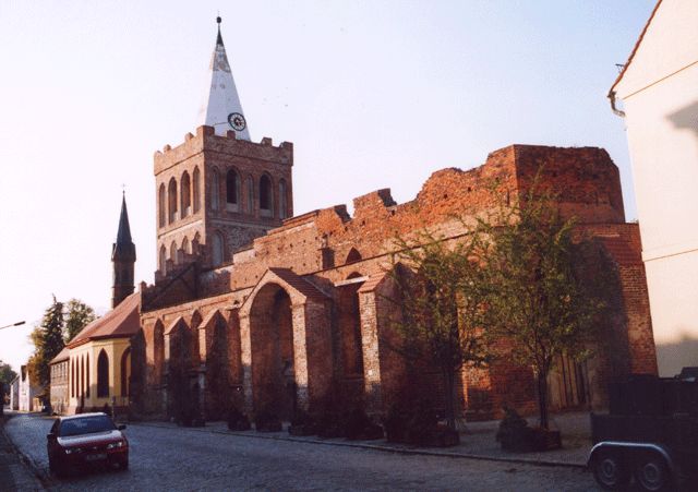 Ruine der Stadtkirche - wendische Kirche