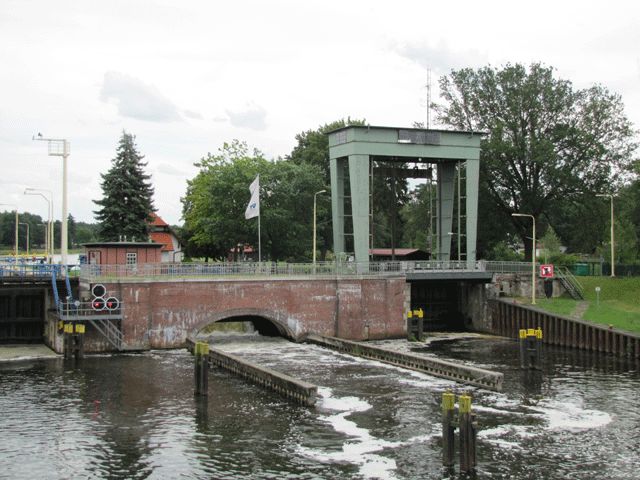 Schleuse Wernsdorf am Oder-Spree-Kanal