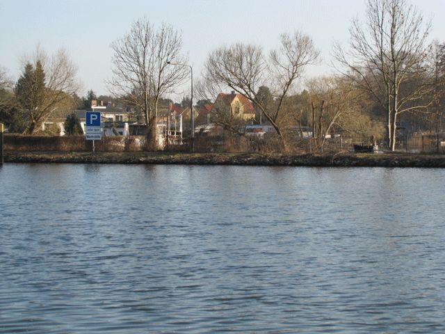 Oder-Spree-Kanal an der Wernsdorfer Schleuse
