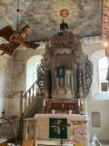 Wehrkirche Zaue (Marienkirche), Altar<BR />Foto von Ulrich Gießmann