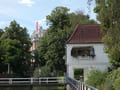 Blick zur Hertzog-Villa