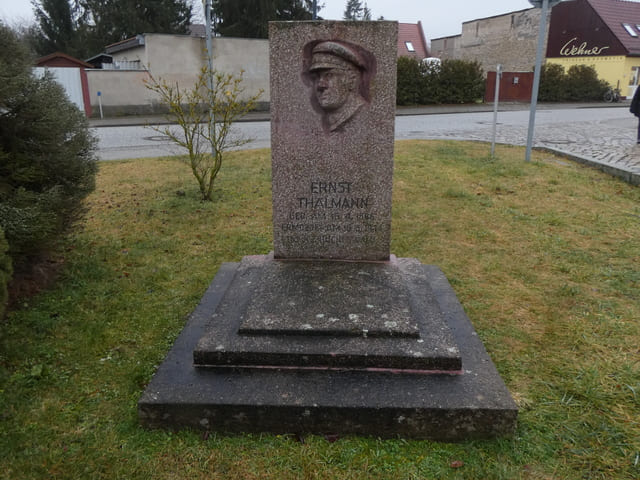 Gedenkstein für Ernst Thälmann