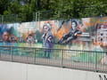 Wandmalerei in der Fangschleusenstraße