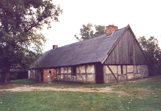 Freilichtmuseum, altes Fachwerkhaus