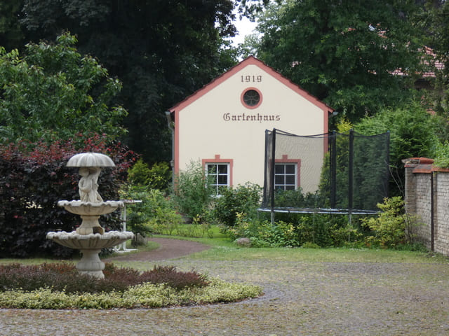 Gartenhaus an der Villa Hoppegarten