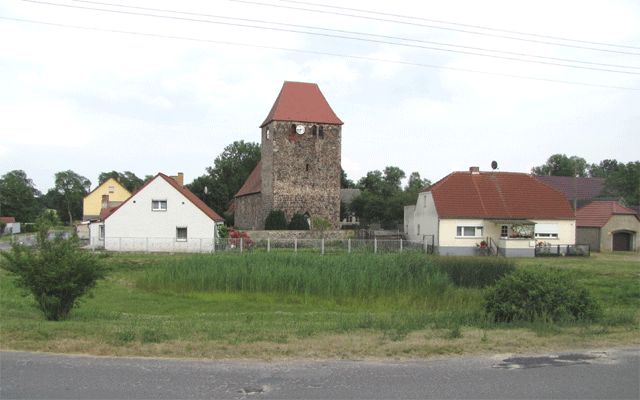 Dorfkern mit Kirche