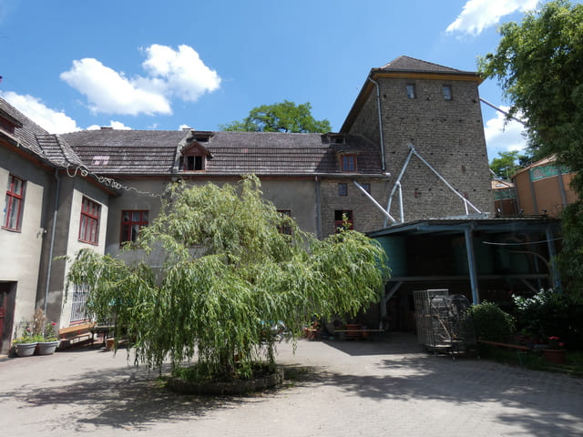 Mühle Lemke, Innenhof