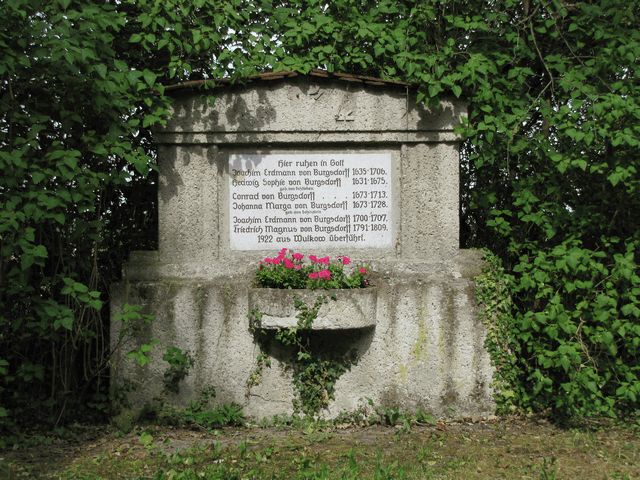 Grabstätte der Familie von Burgsdorff
