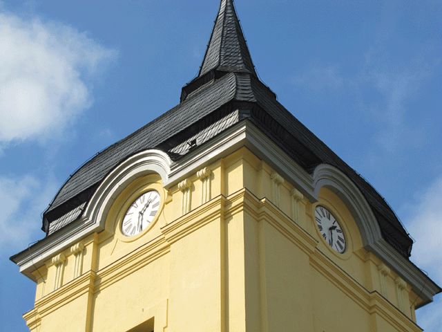 Kirchturm der Schlosskirche