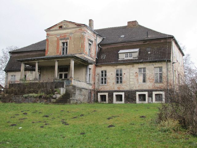 Gutshaus Reichenberg, Parkseite