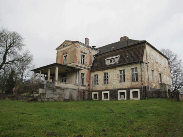 Gutshaus Reichenberg, Parkseite