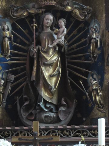 Stadtkirche St. Marien, Altar-Detail