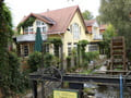 Gasthaus Hotel "Stobber-Mühle" mit Fischpass an der ehemaligen Stadtmühle