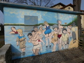 Wandmalerei am Kulturpark