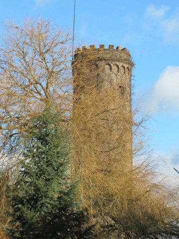 Wasserturm an der Badinger Chausee zwischen Zehdenick und Badingen