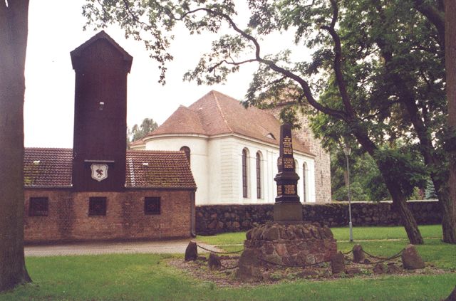 Blick zur Kirche