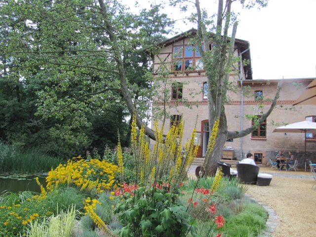 Mühle Tornow, Sommergarten