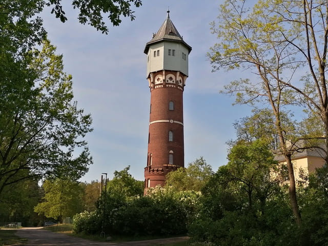 Wasserturm Zehdenick<BR />Foto von Harald Rohde