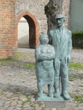 Bronzeskulptur "Anna und Otto" - Bildhauer: Gerhard Rommel