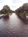 Blick von der Hastbrücke auf die Havel