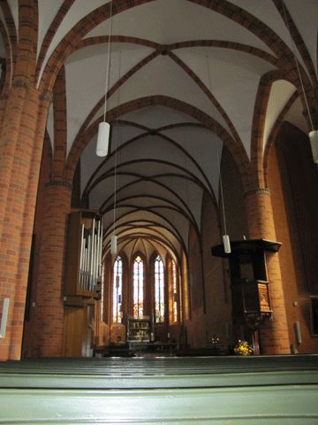 Klosterkirche St.Trinitatis, Innenansicht