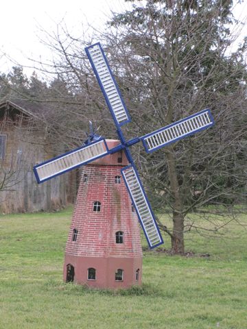 Miniaturmühle an der Holländermühle