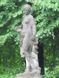 Hygiea, griechische Göttin der Gesundheit, im Schlosspark