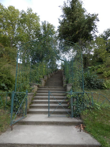 Rosentreppe im Park Babelsberg