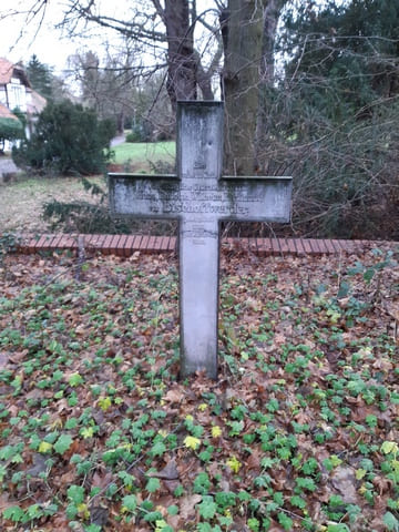 Grabstätte von Hans Rudolf von Bischoffwerder