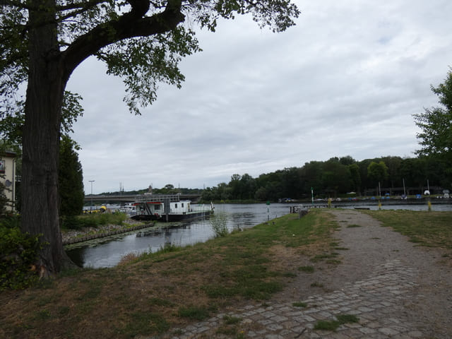Einmündung Stadtkanal in die Havel