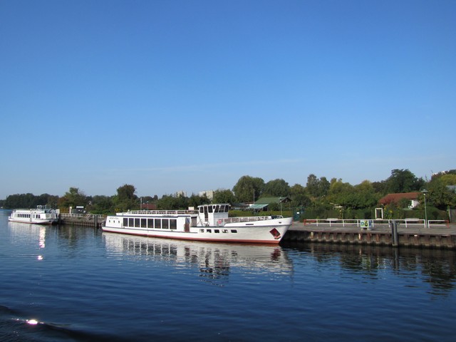 Havel nahe der Anlegestelle Lange Brücke