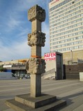 Postmeilensäule an der Langen Brücke