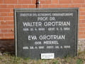 Gedenktafel Walter und Eva Grotrian