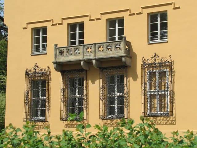 Schloss Petzow, Detailansicht