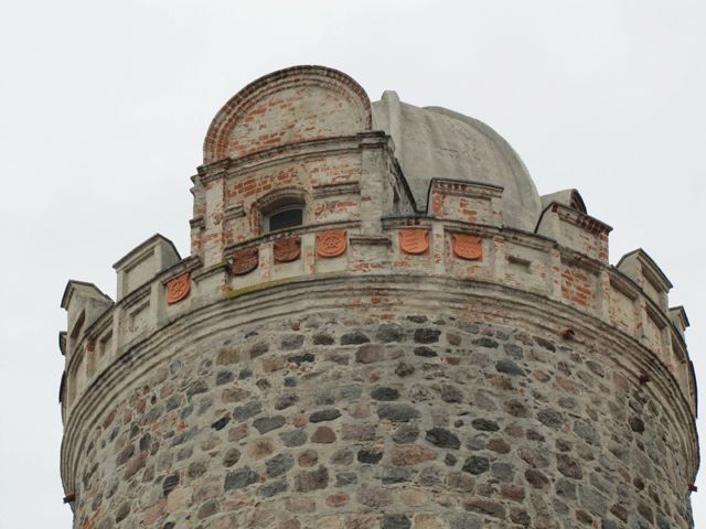 Burg Ziesar, Detail des Bergfriedes