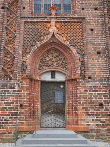 Burg Ziesar, Eingang zur Kapelle