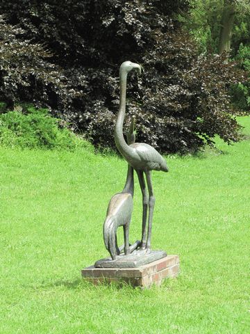 Flamingos im Schlosspark