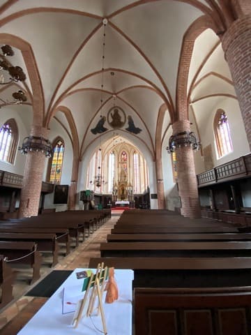St. Jakobi, Innenansicht<BR />Foto von Ulrich Gießmann